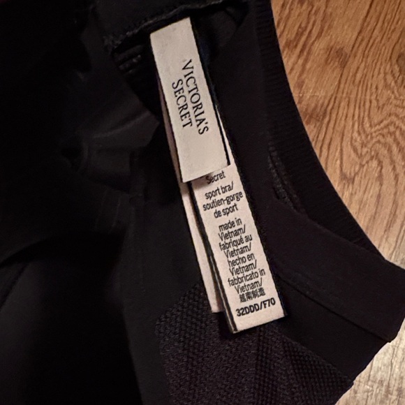 Victoria's Secret Black Racerback Bra - Picture 3 of 3